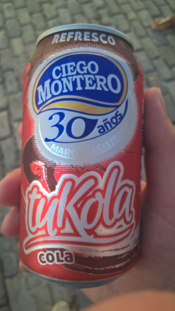 tuKola can - 30 years of Ciego Montero