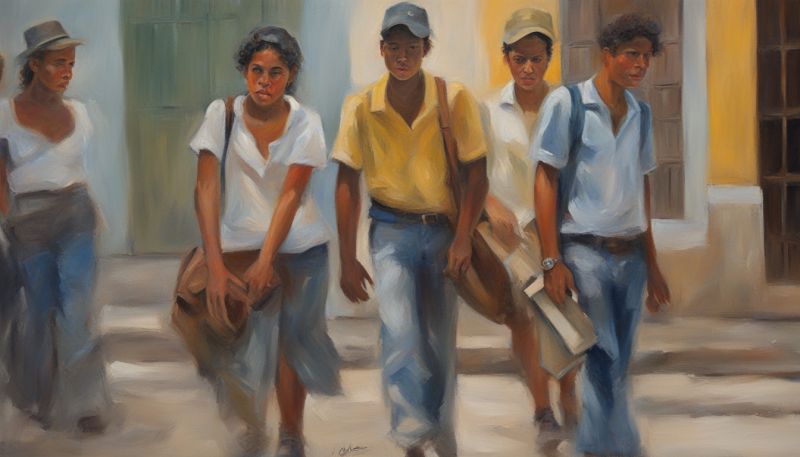 Symbolbild: kubanische Studierende